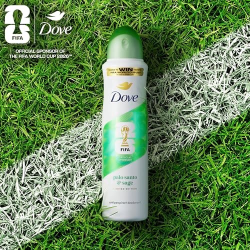 Dove FIFA World Cup 2026 Limited Edition Hydrating Regimen 3-Pack – Palo Santo & Sage Oil Body Wash, 24-Hour Nourishing MicroMoisture, Vegan & Dermatologist-Recommended Avelisse