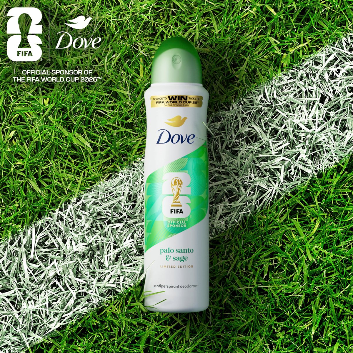 Dove FIFA World Cup 2026 Limited Edition Hydrating Regimen 3-Pack – Palo Santo & Sage Oil Body Wash, 24-Hour Nourishing MicroMoisture, Vegan & Dermatologist-Recommended Avelisse