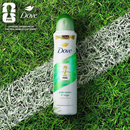 Dove FIFA World Cup 2026 Limited Edition Hydrating Regimen 3-Pack – Palo Santo & Sage Oil Body Wash, 24-Hour Nourishing MicroMoisture, Vegan & Dermatologist-Recommended Avelisse