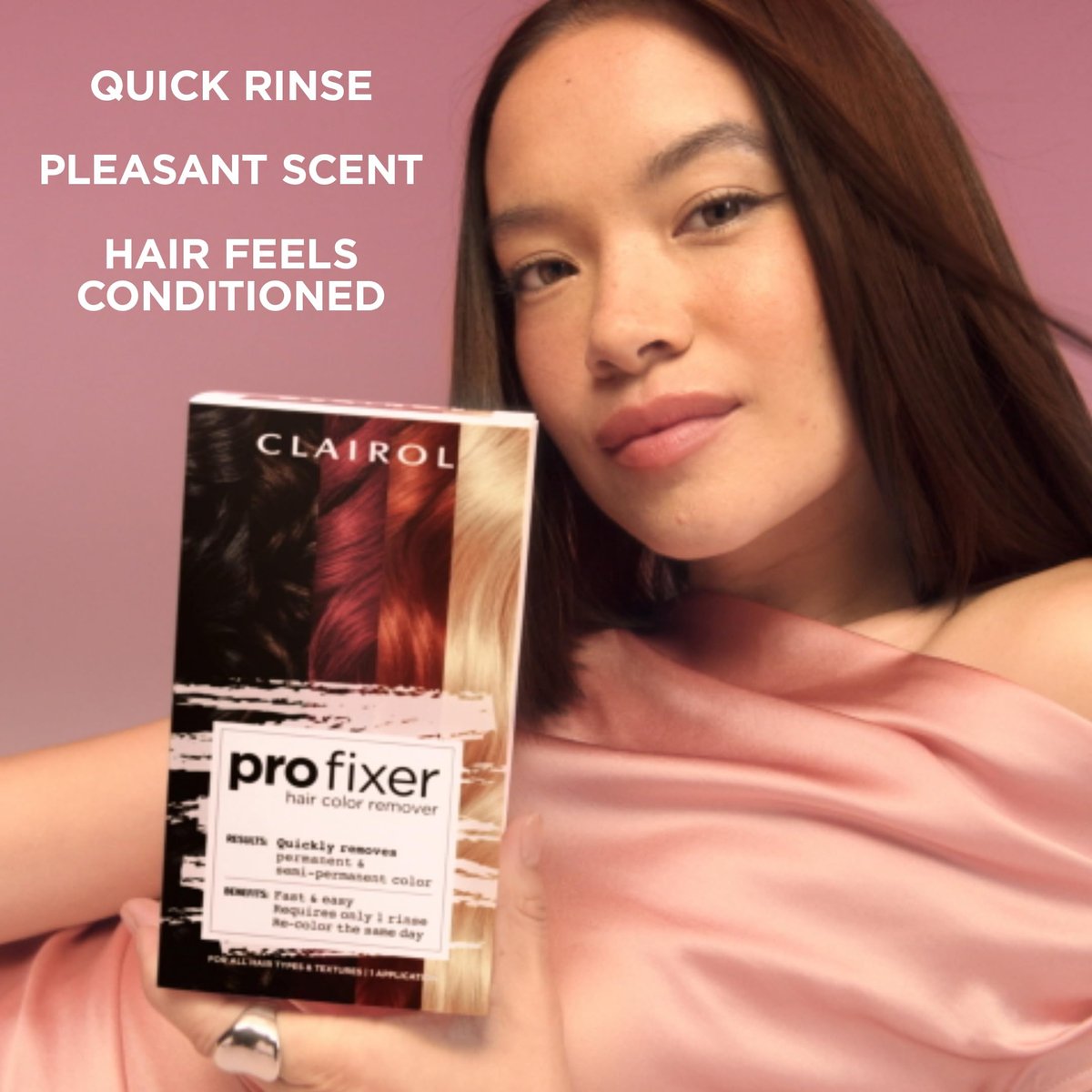 Clairol Pro Fixer Hair Color Remover Kit – Remove Permanent and Non-Permanent Color Easily with 1 Rinse Avelisse