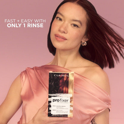 Clairol Pro Fixer Hair Color Remover Kit – Remove Permanent and Non-Permanent Color Easily with 1 Rinse Avelisse