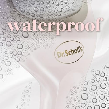 Dr. Scholl's Pedi Perfect Electric Foot Callus Remover - Waterproof Rechargeable with 2 Roller Heads, 90 Min Run Time, Dust Catcher Avelisse