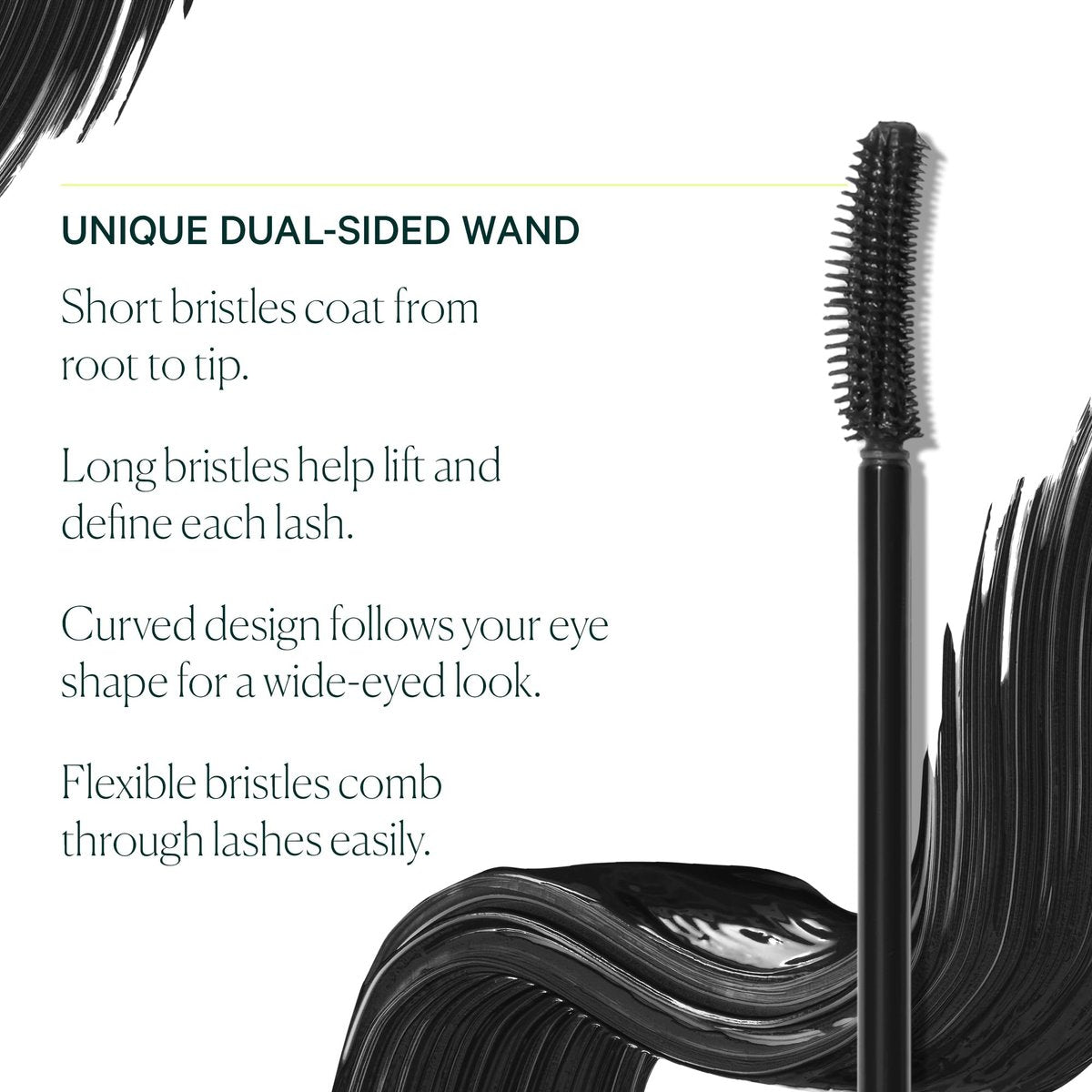 Well People Expressionist Curling Mascara – Curved Brush, Weightless Formula with Olive & Jojoba Oils, Smudge-Resistant, Clump-Free, Black Avelisse