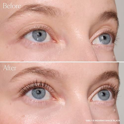 Well People Expressionist Curling Mascara – Curved Brush, Weightless Formula with Olive & Jojoba Oils, Smudge-Resistant, Clump-Free, Black Avelisse