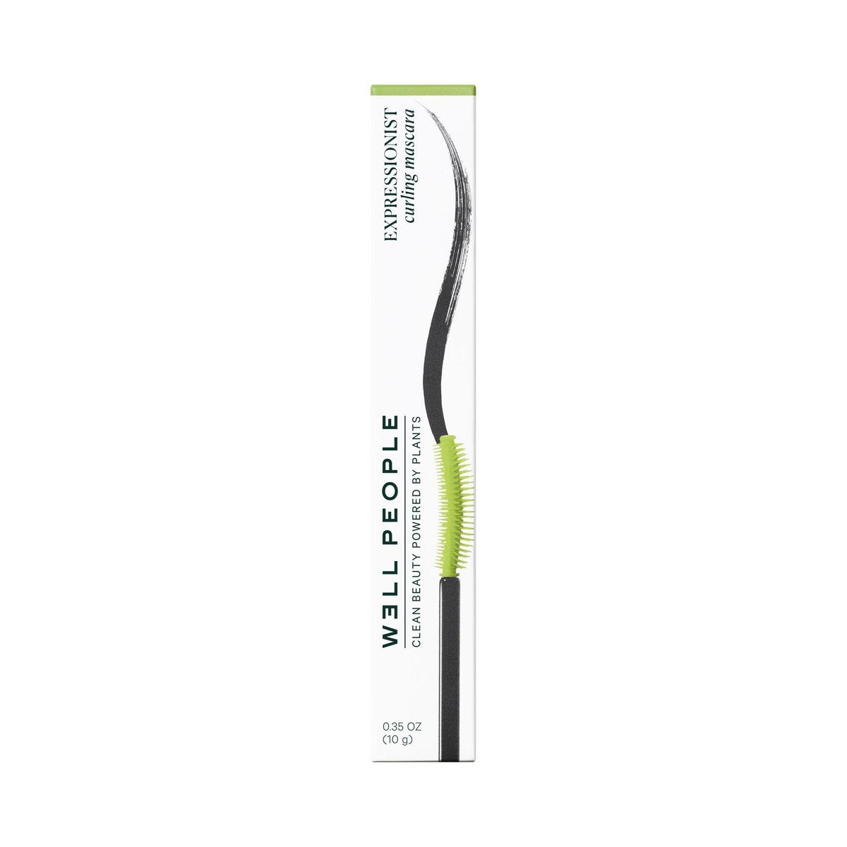 Well People Expressionist Curling Mascara – Curved Brush, Weightless Formula with Olive & Jojoba Oils, Smudge-Resistant, Clump-Free, Black Avelisse