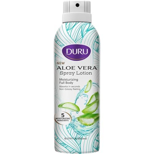 Duru Aloe Vera Moisturizing Spray Lotion - 48 Hour Moisture Body Lotion, 5 oz - görsel 2