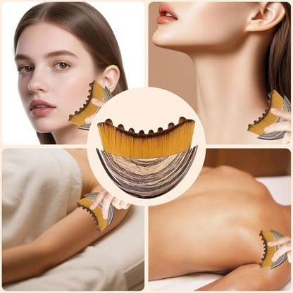 2026 New Lymphatic Contour Face Brush - Drainage Massager Facial Brush for Chin & Jawline Sculpting - Gentle Beauty Tool for All Skin Types