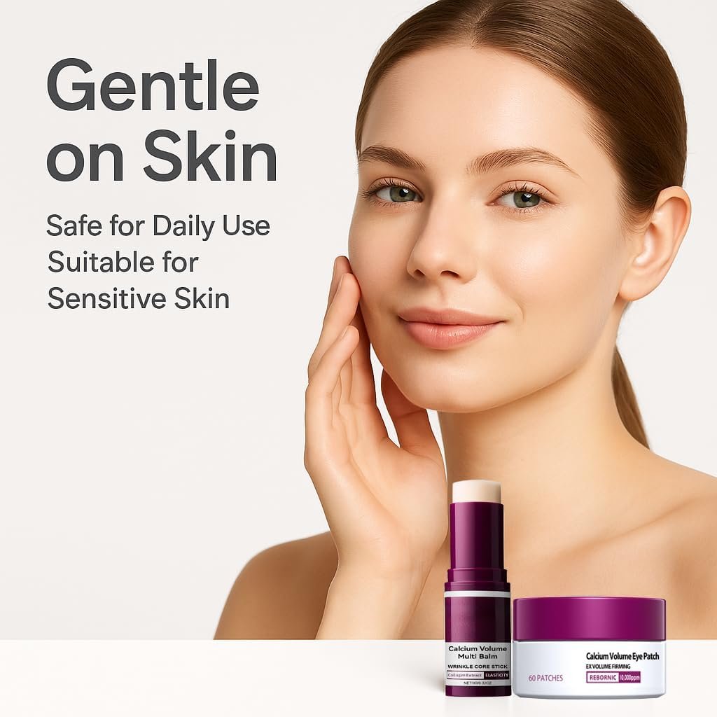 BGGJJ Collagen Skin Care Set – 5-Piece Anti-Aging Face Care Kit for Women: Firming, Pore Shrinking, Wrinkle Smoothing & Hydrating with Serum, Face Cream, Eye Cream, Toner & Cleanser Avelisse