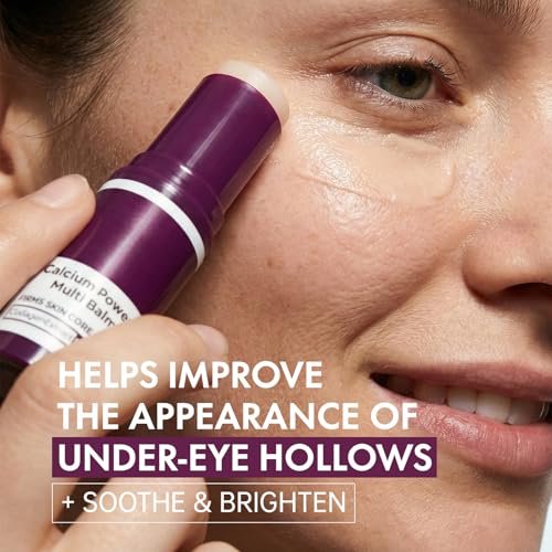 Glopink 2Pcs Calcium Multi Balm Stick for Eyes, Face & Neck – Collagen-Infused Moisturizing Balm – Firming, Hydrating & Skin Barrier Care for All Skin Types (2 PACK) Avelisse