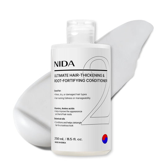 NIDA Ultimate Hair-Thickening & Root-Fortifying Conditioner | Strengthens & Nourishes All Hair Types | 8.5 fl. oz. (250ml) Avelisse