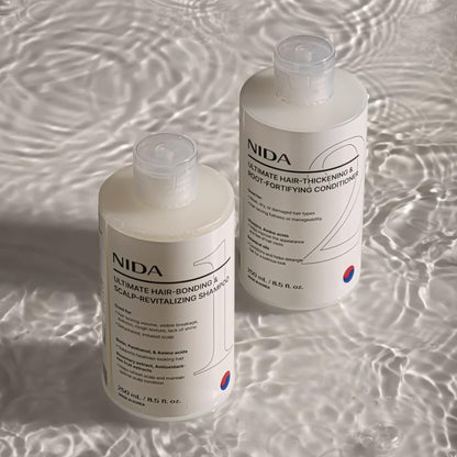 NIDA Ultimate Hair-Bonding & Scalp-Revitalizing Shampoo | Strengthens & Nourishes All Hair Types | 8.5 fl. oz. Avelisse