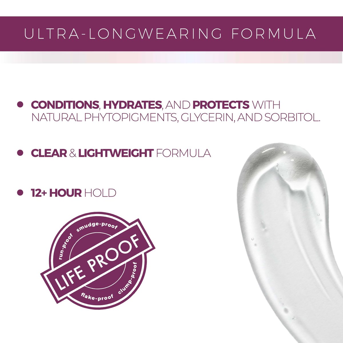 Blinc Tubing Brow Juice - Clear Daily Brow Shield & Conditioning Formula, Longwear Hold, Soft Lamination Effect, Brow Lamination Aftercare, Hydrating & Protective, Gluten-Free, 8mL Avelisse