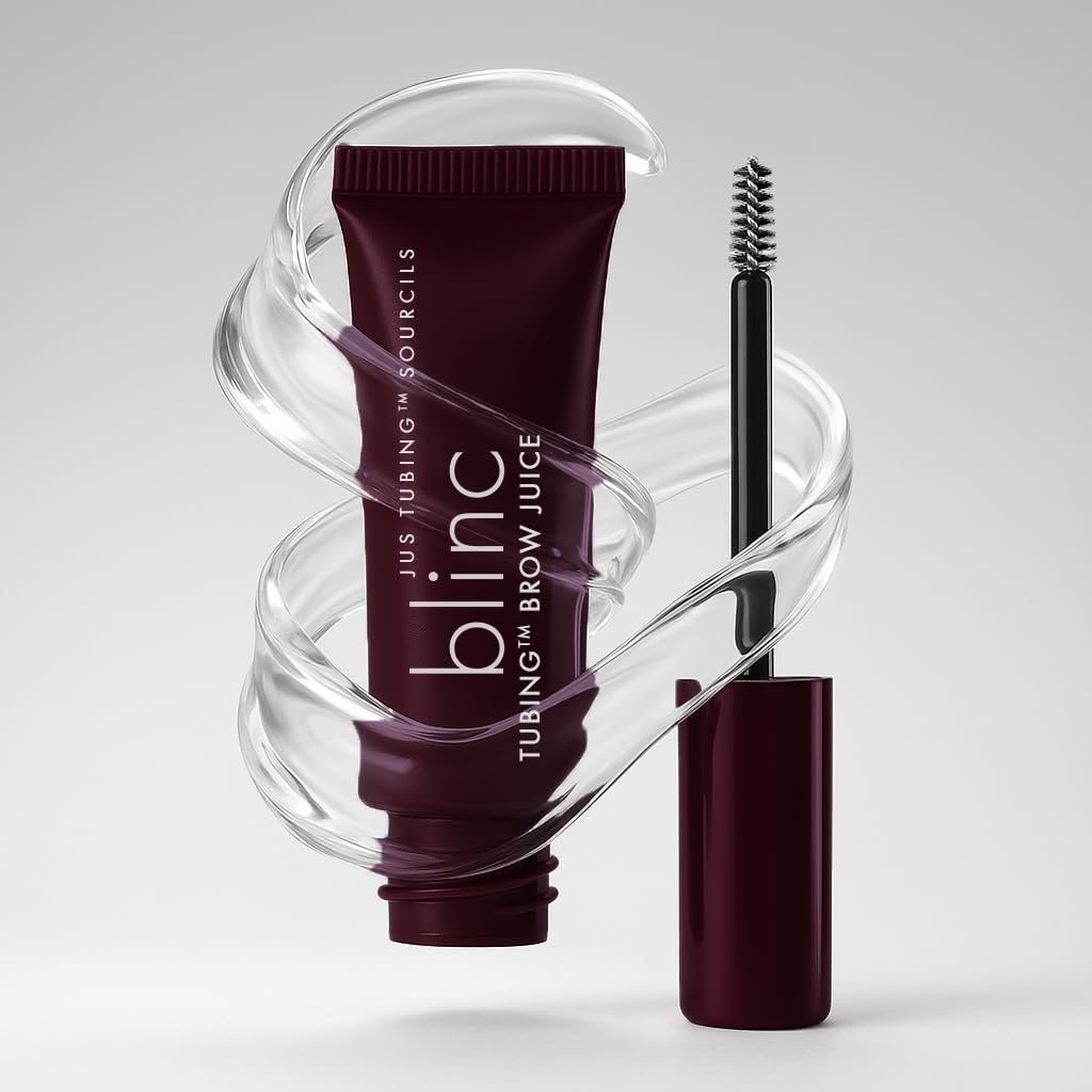 Blinc Tubing Brow Juice - Clear Daily Brow Shield & Conditioning Formula, Longwear Hold, Soft Lamination Effect, Brow Lamination Aftercare, Hydrating & Protective, Gluten-Free, 8mL Avelisse
