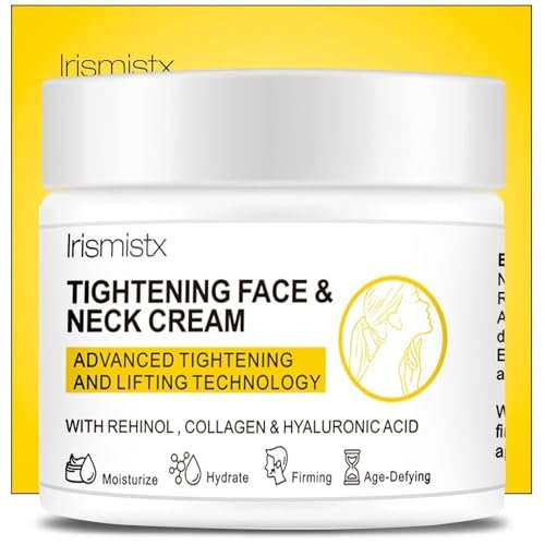Irismistx Tighten and Lift Neck Firming Cream – Firming & Tightening Cream for Neck, Face, Chest & Décolleté – 3.4 Fl Oz - görsel 2