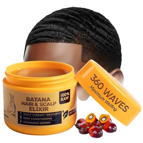 OCEAN VIEW DEEP WAVES POMADE - Premium Wave Grease for 360 Waves, Strong Hold Wave Pomade for Men, Hydrating Hair Styling Product for Deep, Defined Waves, 4 oz Jar - görsel 2