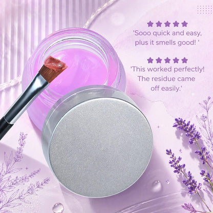 PERMANIA Lash Lift Glue Balm with Lavender Scent, 5g Wax-Based Eyelash Lifting Adhesive – Strong Hold, Easy Adjustment for Professional & Home Use