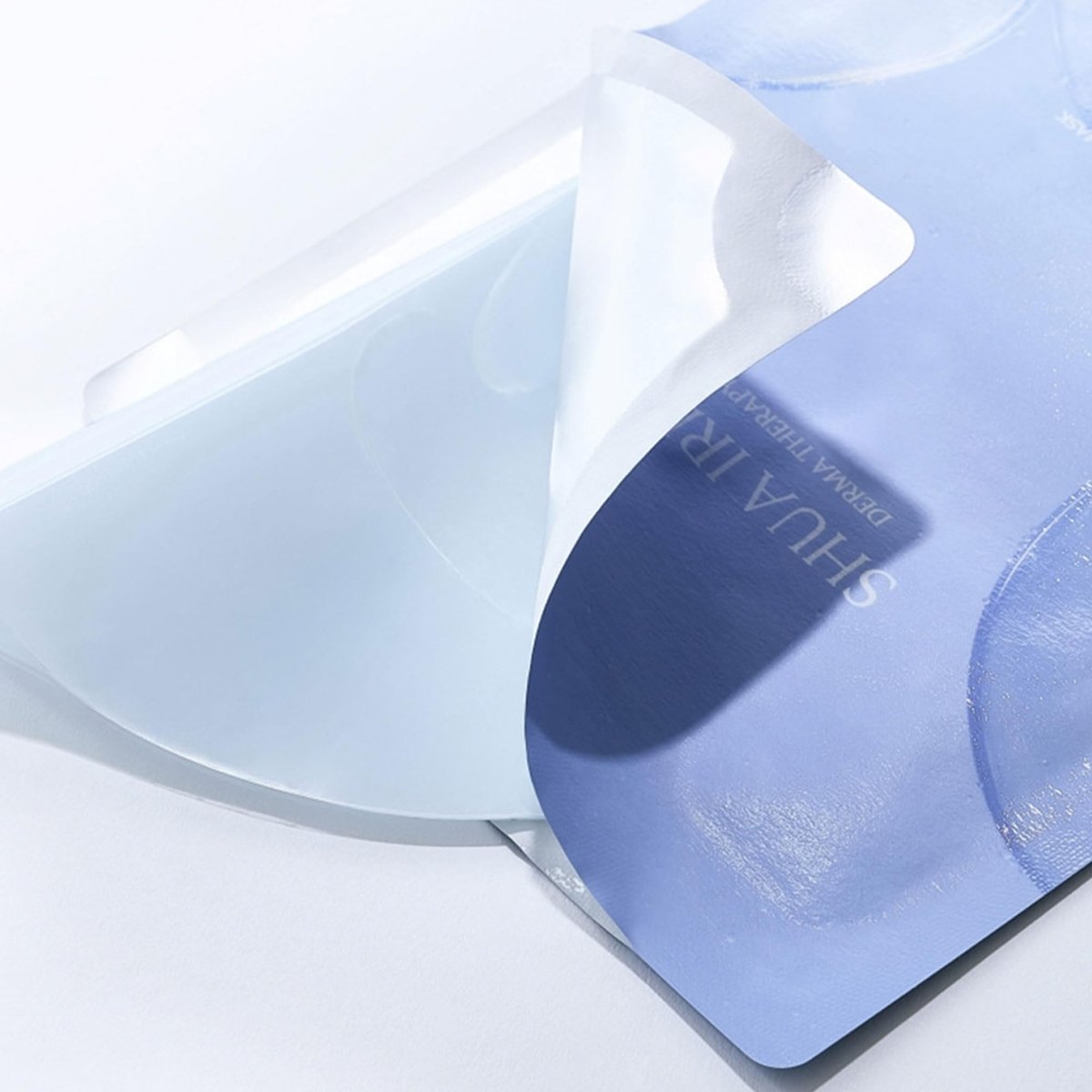 Shua ireh Blue Calming Hydro Mask - Cooling Hydrogel Sheet Face Mask for Sensitive Skin - 5 Sheets with Chamomile Flower Water and Azulene - Deep Hydration, Calming & Soothing Facial Mask - görsel 5