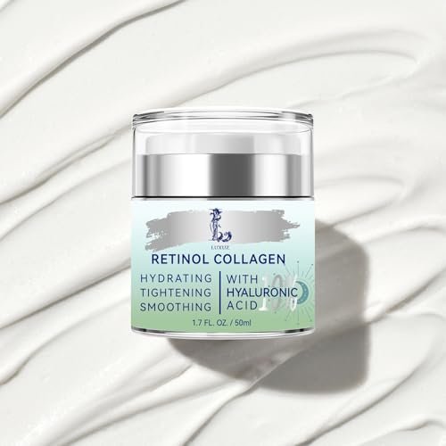 Retinol Firming Face & Neck Cream with Collagen and Hyaluronic Acid – Anti-Aging Moisturizer for Wrinkles, Lifting & Hydration for Men & Women, 1.7 Fl Oz - görsel 18