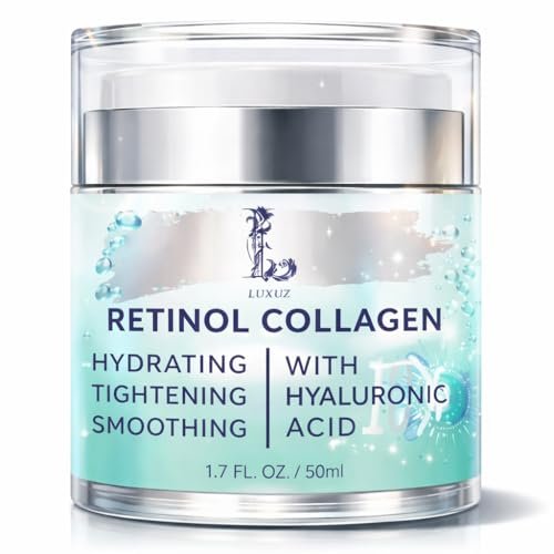 Retinol Firming Face & Neck Cream with Collagen and Hyaluronic Acid – Anti-Aging Moisturizer for Wrinkles, Lifting & Hydration for Men & Women, 1.7 Fl Oz - görsel 2