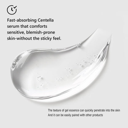 SUMAX Relief Serum - Face Serum with Centella + Hyaluronic Acid for Sensitive & Blemish-Prone Skin, Soothes Redness, Supports Skin Barrier, Lightweight Non-Sticky, 2.5 fl oz (75 mL) Avelisse
