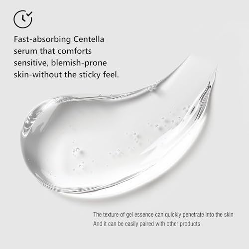 SUMAX Relief Serum - Face Serum with Centella + Hyaluronic Acid for Sensitive & Blemish-Prone Skin, Soothes Redness, Supports Skin Barrier, Lightweight Non-Sticky, 2.5 fl oz (75 mL) Avelisse