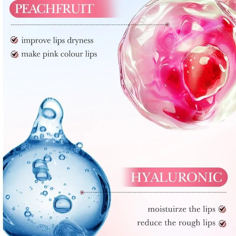 Natural Lip Lightening Balm with Hyaluronic Acid – Exfoliates, Fades Discoloration & Moisturizes for Smokers, Men & Women (2 Count) Avelisse