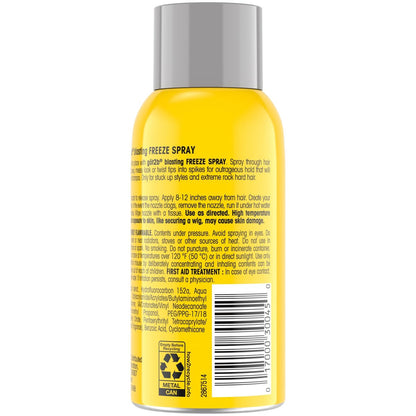 Got2b Glued Travel-Size Blasting Freeze Hairspray, Mini 2 oz Aerosol (Pack of 6) – Strong Hold for On-the-Go Styling Avelisse