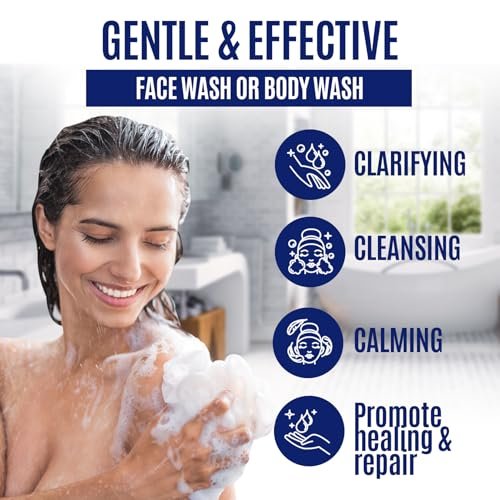 Herblov Zinc Soap Bar with Pyrithione – Gentle All-Natural Face & Body Wash for Oily, Sensitive & Blemish-Prone Skin – Daily Cleansing Exfoliating Bar – Made in USA (4 oz, Pack of 2) Avelisse