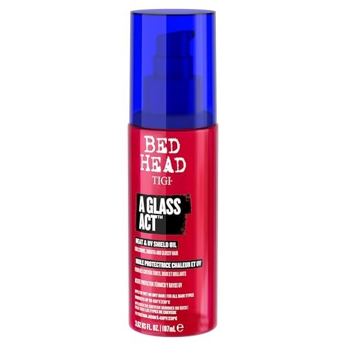 Bed Head by TIGI A Glass Act Multi-Tasking Heat Protectant Oil with UV & Color Defense, Anti-Frizz & Glass-Shine Finishing, 3.62 fl oz Avelisse
