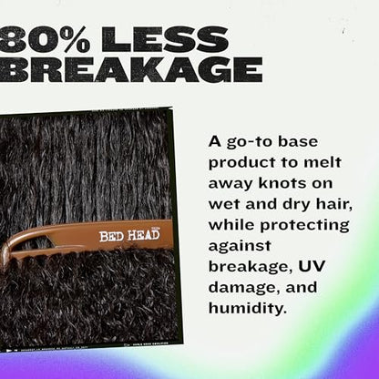 Bed Head by TIGI Knot This Time Anti-Breakage Detangling Spray – Hydrating Leave-In for Natural Curls with UV & Humidity Protection, 7.71 fl oz Avelisse