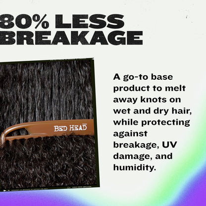 Bed Head by TIGI Knot This Time Anti-Breakage Detangling Spray – Hydrating Leave-In for Natural Curls with UV & Humidity Protection, 7.71 fl oz Avelisse