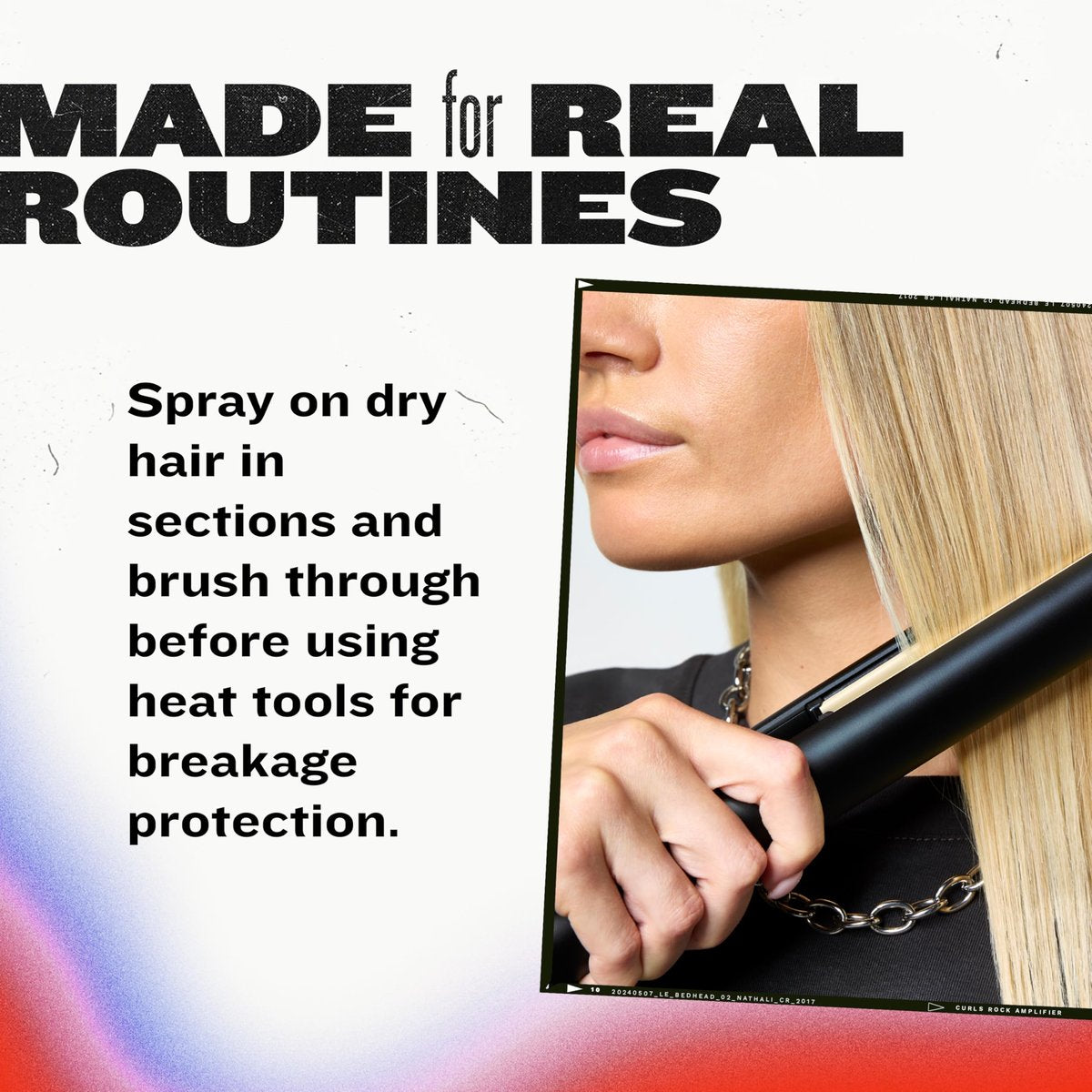 Bed Head by TIGI No Fry Zone Dry Heat Protectant Mist – 450°F Thermal Protection, 72-Hour Humidity Shield & Anti-Static Restyling Spray, 4.5 oz - görsel 7