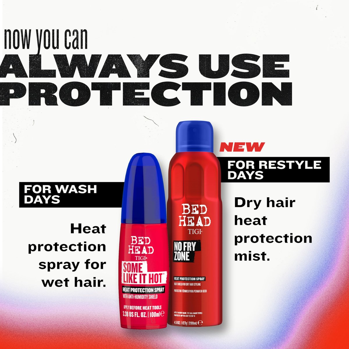 Bed Head by TIGI No Fry Zone Dry Heat Protectant Mist – 450°F Thermal Protection, 72-Hour Humidity Shield & Anti-Static Restyling Spray, 4.5 oz - görsel 13