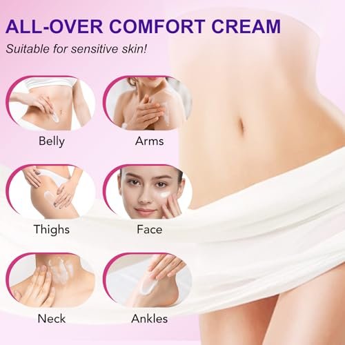 GPUPFJPW Wild Yam Cream – Topical Natural Cream for Hormone Balance, Perimenopause & Menopause Relief, Daily Moisturiser for Women, 4.23 Oz - görsel 11