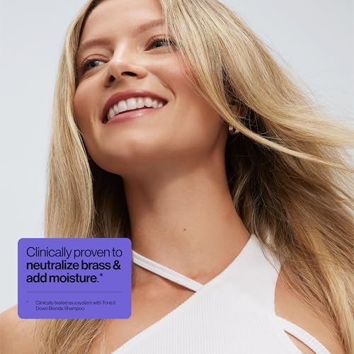 Eva NYC Toning Hair Mask - Anti-Brass Purple Mask for Blonde, Gray & Lightened Hair - UV Pigment & Wild Cherry Bark - Ginger Rose Scent - 8.4 oz Avelisse
