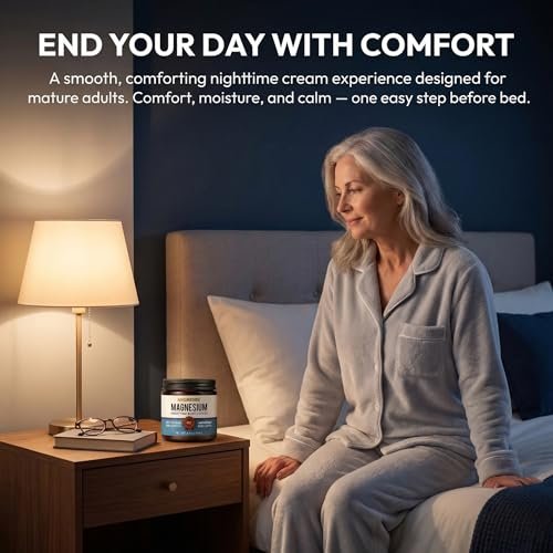 Ahgmeside Neuropathy Cream - Magnesium Nerve Relief Lotion for Feet, Hands, Legs & Toes, Fast-Absorbing Neuropathy Cream for Sleep, Relaxation & Soothing Comfort, Non-Greasy Body Butter, 4 oz Avelisse