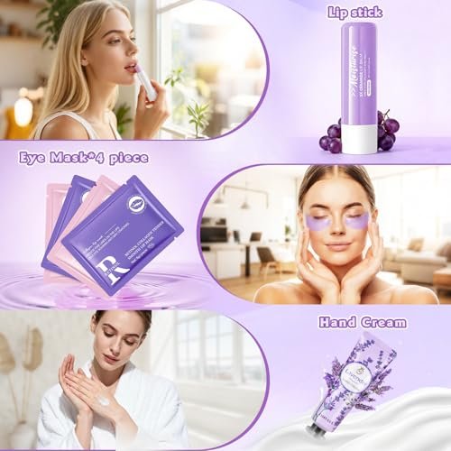 KIYTARBOO 11 Pcs Skin Care Set for Women - Complete Travel Size Spa Kit, Gift for Birthday, Teacher Appreciation, Valentine's Day, Mother's Day - görsel 10
