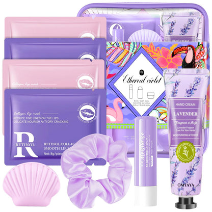 KIYTARBOO 11 Pcs Skin Care Set for Women - Complete Travel Size Spa Kit, Gift for Birthday, Teacher Appreciation, Valentine's Day, Mother's Day