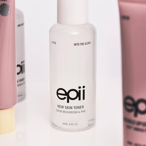epii New Skin Toner | PHA 5% Exfoliation Toner for Instant Glow | Glass Skin | Hyaluronic Acid | Korean Skincare | 145ml / 4.9 fl oz Avelisse