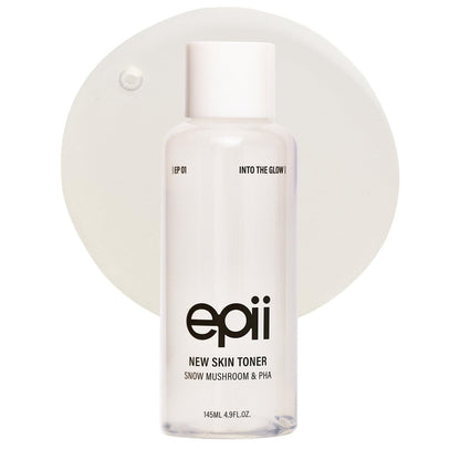 epii New Skin Toner | PHA 5% Exfoliation Toner for Instant Glow | Glass Skin | Hyaluronic Acid | Korean Skincare | 145ml / 4.9 fl oz Avelisse