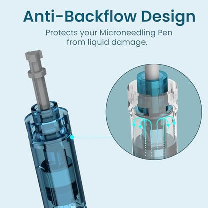 12-Pack 18-Pin Microneedling Pen Cartridges for Dr Pen M8S/A11/A8S/A9 – 0.25mm Needles for At-Home Use Avelisse