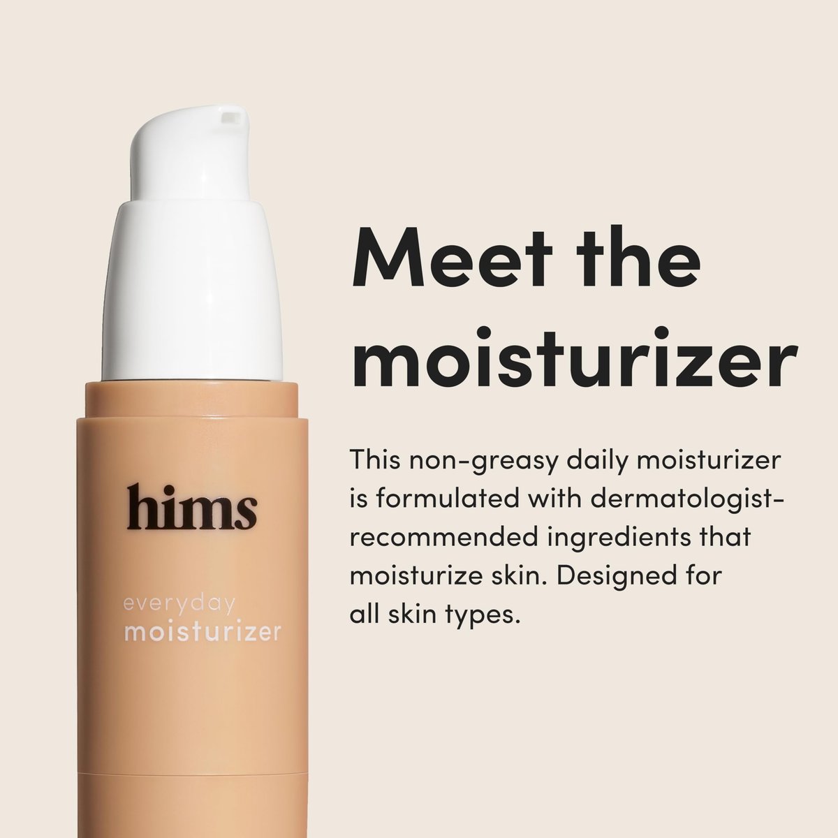 Hims Everyday Moisturizer for Men & Vitamin C Serum Duo - Lightweight Hydrating Face Moisturizer with Hyaluronic Acid and Shea Butter, Anti-Wrinkle Serum - 2 Fl Oz Total Avelisse