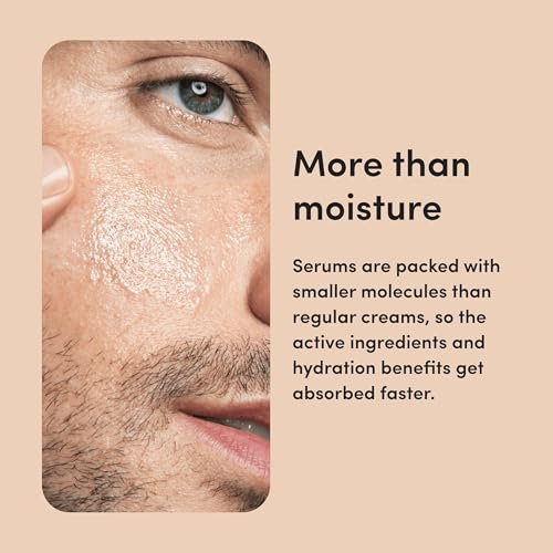 Hims Everyday Moisturizer for Men & Vitamin C Serum Duo - Lightweight Hydrating Face Moisturizer with Hyaluronic Acid and Shea Butter, Anti-Wrinkle Serum - 2 Fl Oz Total Avelisse