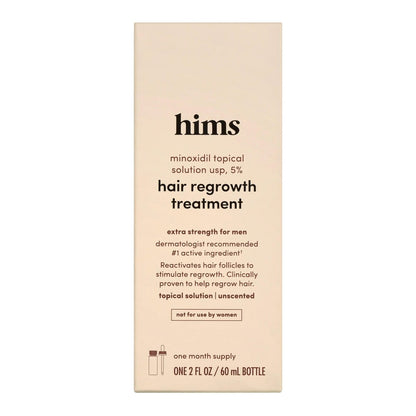 Hims Thick Fix Shampoo & Conditioner Set with Minoxidil 5% Topical Solution for Men - Hair Growth & Thickening Duo, Eucalyptus Scent Avelisse