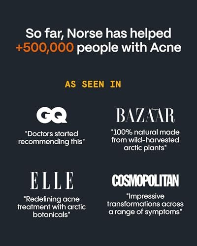 Norse Organics Body Balm for Acne Prone Skin – Arctic Herbs & Beeswax for Back, Chest, Shoulders – Natural Formula with Thistle, Rosehip, Marigold, Sea Buckthorn – 1.7 oz Avelisse