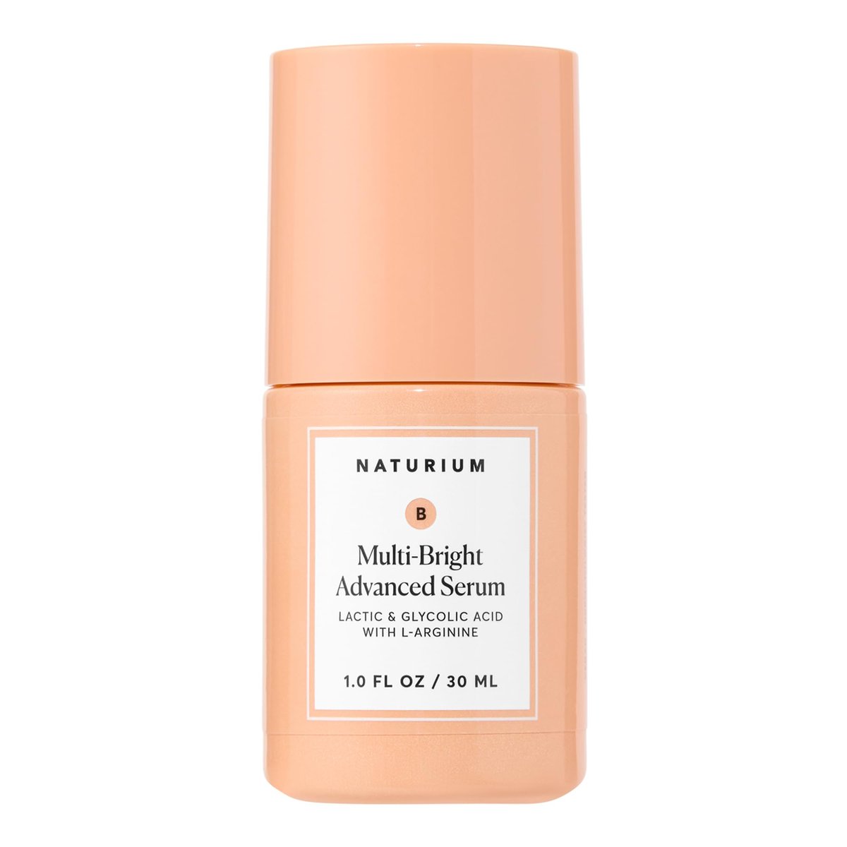 Naturium Multi-Bright Advanced Serum – Exfoliating Brightening Serum with L-Arginine, Lactic & Glycolic Acid for Radiant Glow, 1 fl oz Avelisse