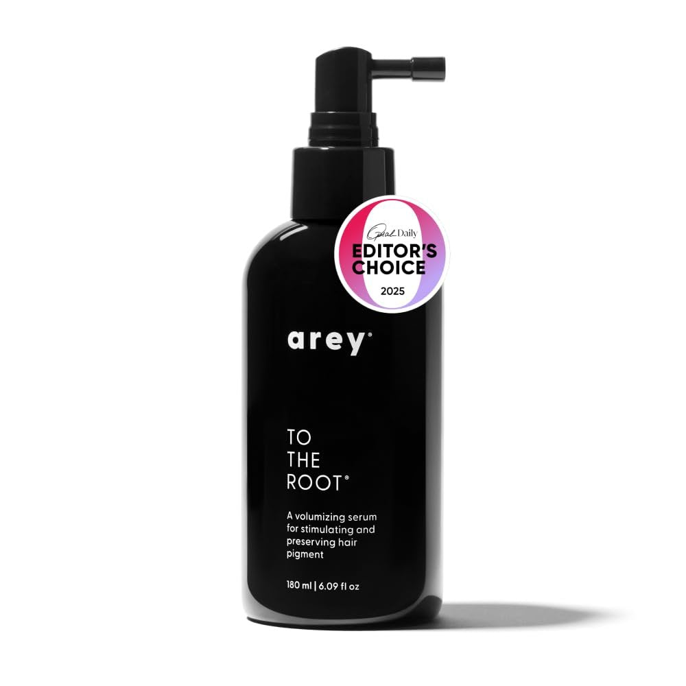Arey To The Root Hair Serum – Anti-Grey Scalp Serum for Women & Men, Slows Grey Hair Growth & Preserves Pigment, Vegan & Oil-Free (3-Month Supply) Avelisse