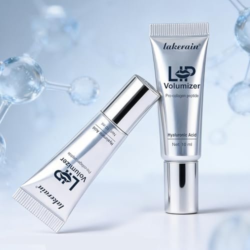 Lip Volumizer Plumper Serum with Hyaluronic Acid – Deep Hydration for Fuller Lips, Day & Night Moisture Lip Treatment, Smooth Non-Sticky Lip Balm, 0.34 fl.oz Avelisse