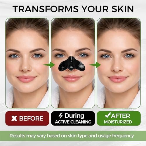 Shaeva Peel Off Face Mask - Blackhead Remover with Bamboo Charcoal, Deep Cleaning, Oil Reduction, Pore Minimizing, 120g (4.23oz) - görsel 4