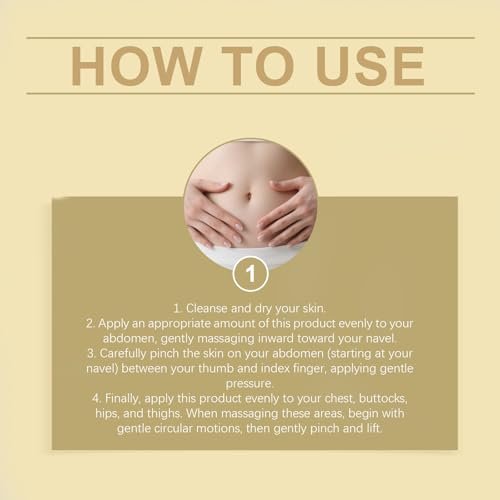 BlueBouff True Belly Serum with Cherry Extract - Pregnancy-Safe Belly Oil for Stretch Marks, Hydration Support, 3.38 fl oz Avelisse
